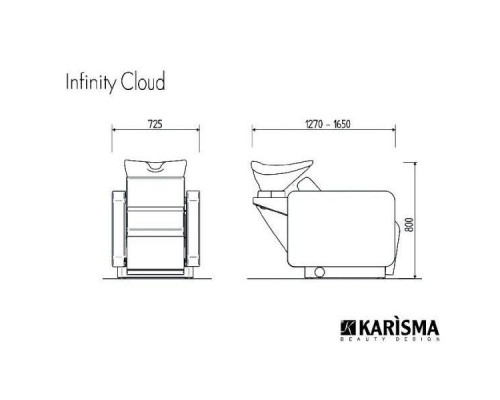 Мойка парикмахерская INFINITY CLOUD RELAX