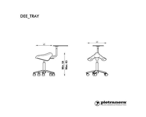 Стул мастера DEE TRAY